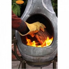 Fireplace and Chimenea Protective Fire Gloves