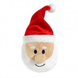 Good Boy Santa Soft Plush Dog Toy