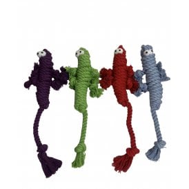 Good Boy Tug Braidy Bunch Lizard Dog Toy