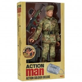  Action Man Action Soldier Deluxe Posable Figure