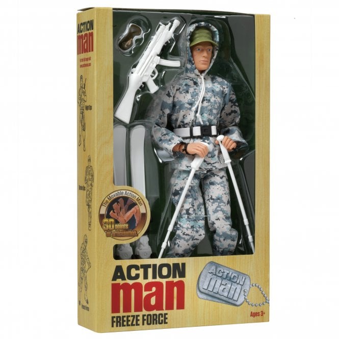 Hasbro Action Man Freeze Force Posable Figure