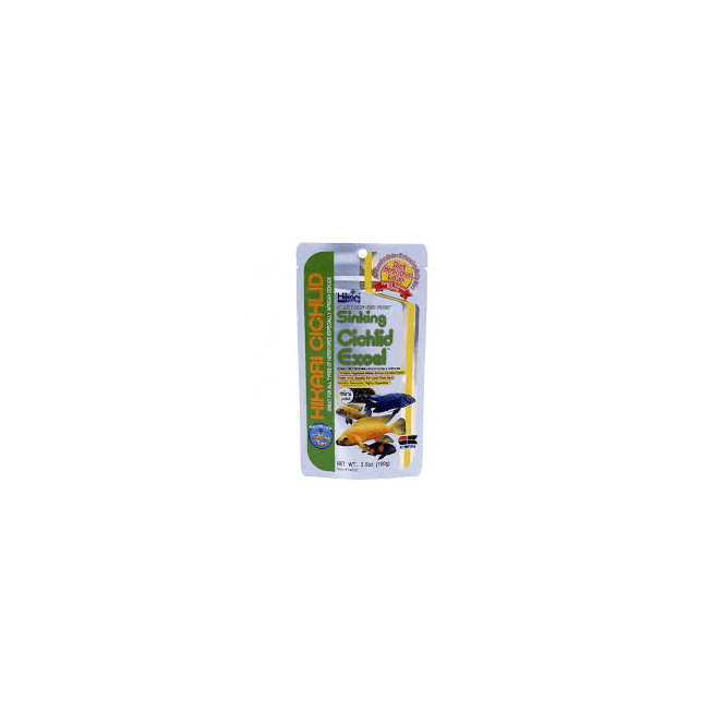 Hikari Cichlid Excel Sinking Aquarium Fish Food Mini Pellet 342G