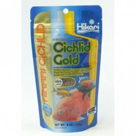 Cichlid Gold Sinking Aquarium Fish Food 100g Mini Pellet