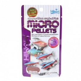 Micro Pellets Semi Floating Aquarium Fish Food 22g
