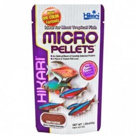 Micro Pellets Semi Floating Aquarium Fish Food 45g