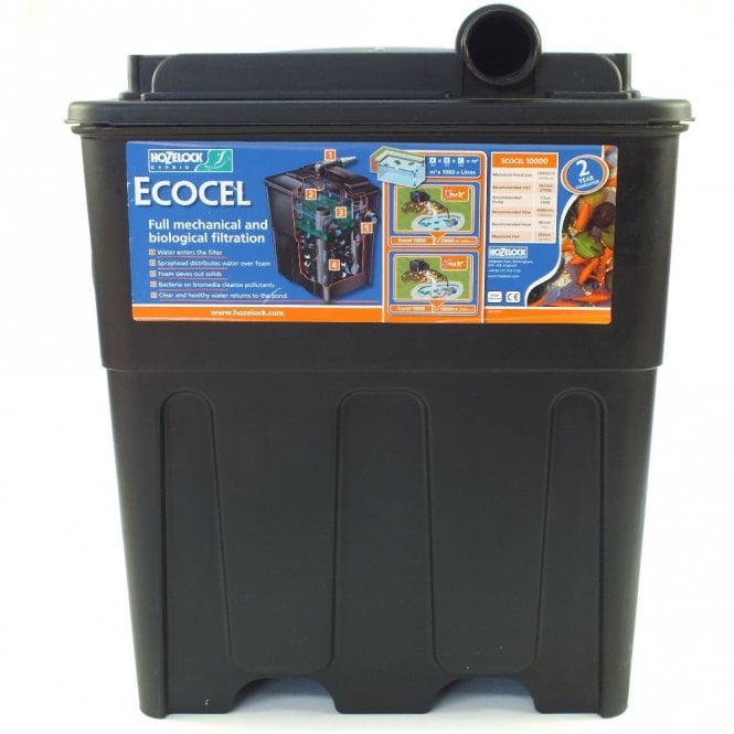 Hozelock Ecocel 10000 Black Box Pond Filter