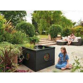  Raised Patio Pond Outdoor Aquarium - CUSTOMER RETURN  SLIGHTLY DAMAGED BOX