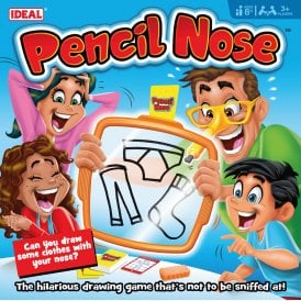 Pencil Nose Game
