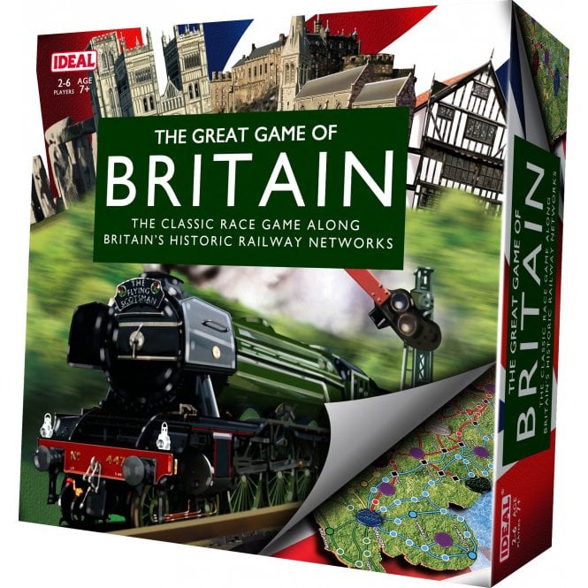 Ideal The Great Game Of Britain Board Game 