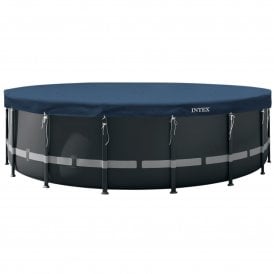 Intex 4.88M Round All Seasons Deluxe Debris Pool Cover 28084