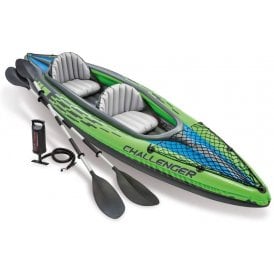 Challenger K2 Kayak 2 Person Inflatable Canoe Boat