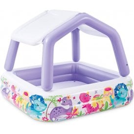 Colourful Sun Shade Inflatable Pool