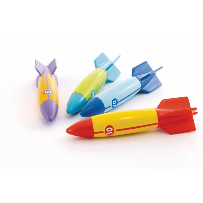Intex  Colourful Underwater Torpedoes Swimming Pool Toys 