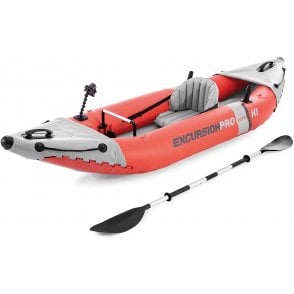 Excursion Pro K1 Kayak 1 Person Inflatable Canoe Boat