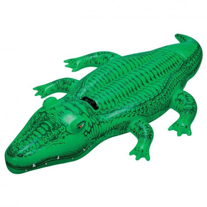 Intex  Gator Inflatable Ride On Swimming Pool Toy Float
