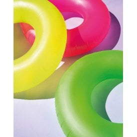 Inflatable High Gloss Tube With Handles Swimming Pool Float