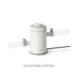  Intex Krystal Clear C330 GPH Swimming Pool Cartridge Filter Pump - CUSTOMER RETURN