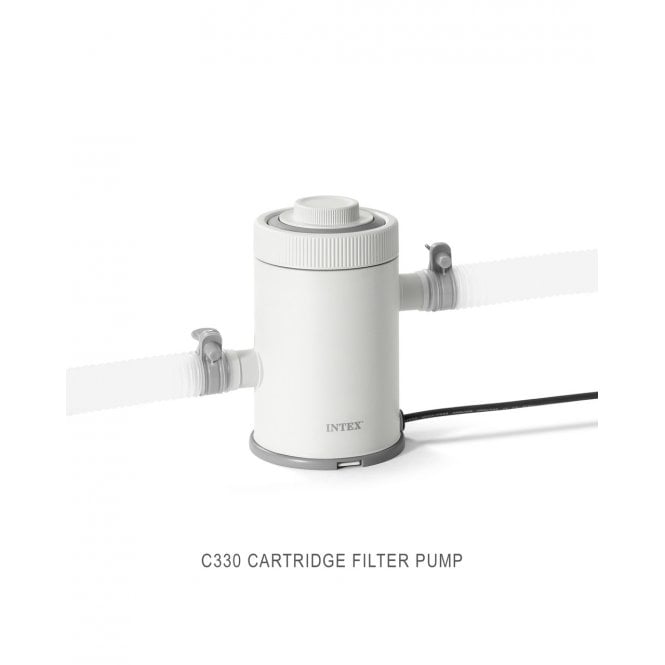Intex  Krystal Clear C330 GPH Swimming Pool Cartridge Filter Pump