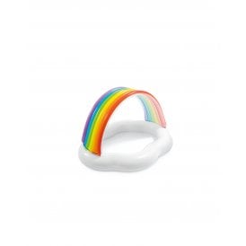 Rainbow Cloud Inflatable Splash Pool 