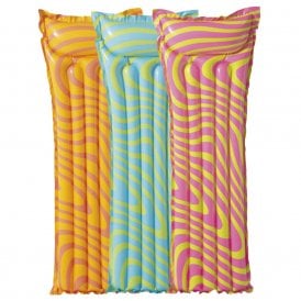 Razzle Dazzle Wave Inflatable Swimming Pool Mat