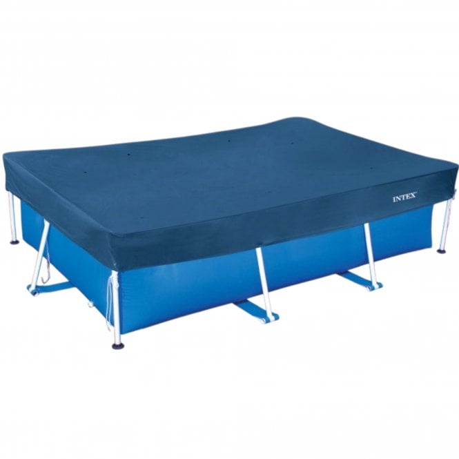 Intex  Rectangular 3m x 2m All Seasons Deluxe Debris Pool Cover 28078 - CUSTOMER RETURN HAD IT OUT THE BOX BUT NOT USED
