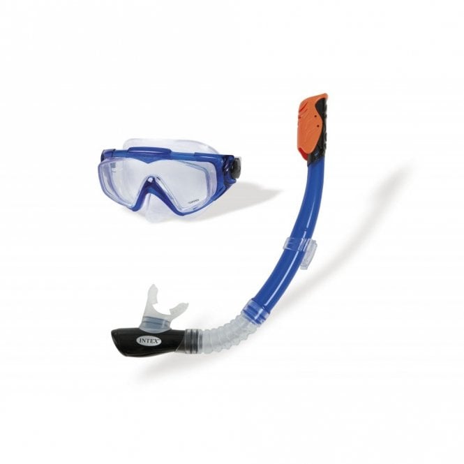 Intex Silicone Aqua Sports Mark And Snorkel Swim Set