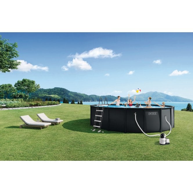 Intex Ultra XTR Frame Above Ground Round Swimming Pool 18ft x 52