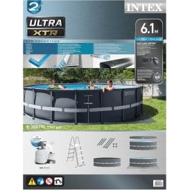Ultra XTR Frame Above Ground Swimming Pool 20ft x 48" 