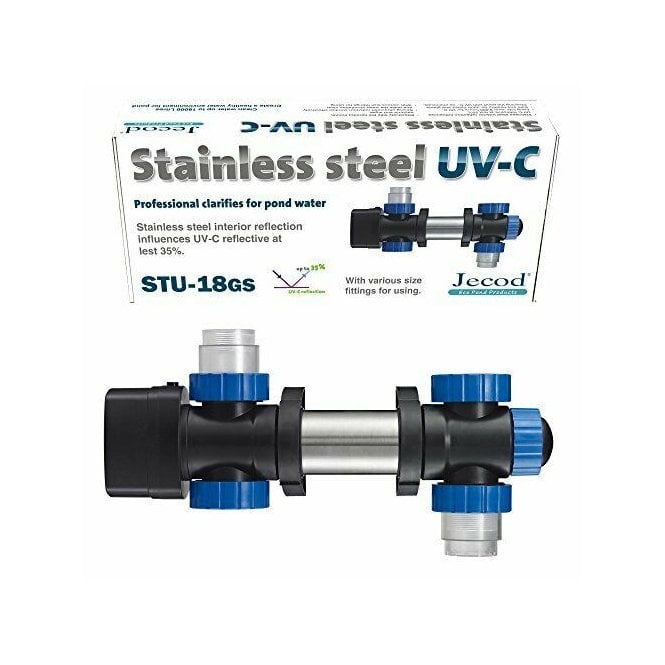 Jebao Stainless Steel UV Clarifer Pond UVC Light