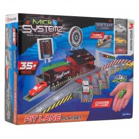 Micro Systemz Pit Lane Playset