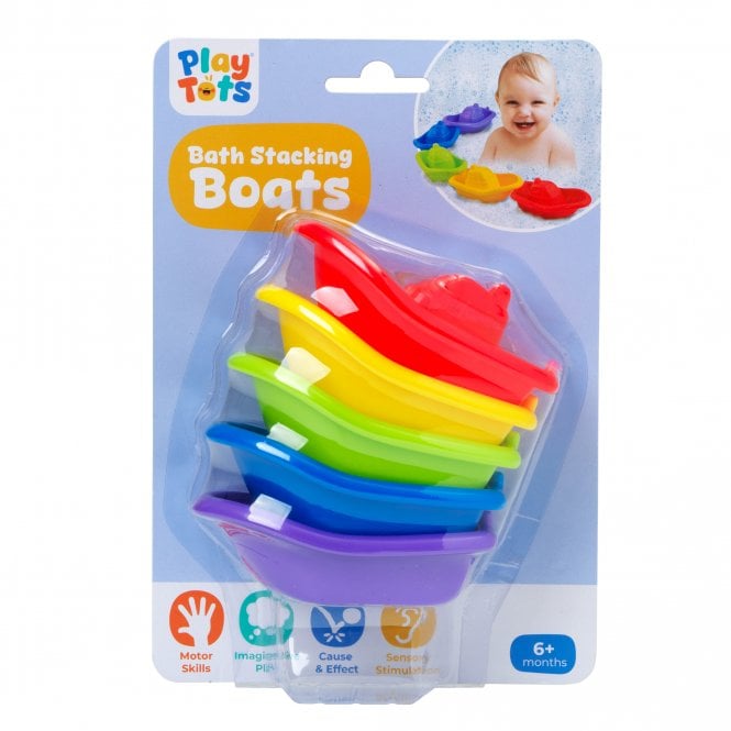 John Adams Play Tots Bath Stacking Boats