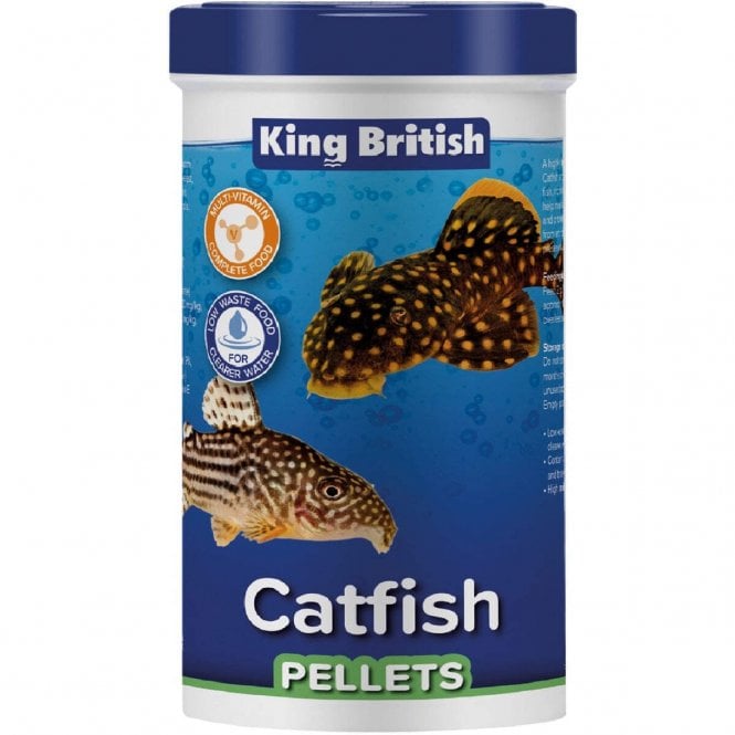 King British Catfish Pellets Sinking Aquarium Fish Food 600g