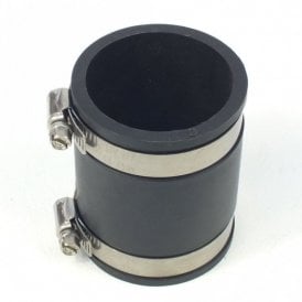 1.5"(40mm) Straight Flexible Rubber Boot Eazy Connector