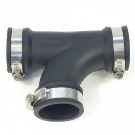 1.5"(40mm) T Piece Rubber Boot Eazy Connector