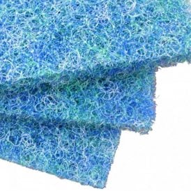 11 x 17 3 Pack Blue Japanese Matting Pond Filter Media