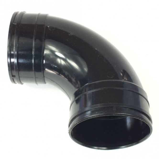 Kockney Koi Yamitsu 110mm Solvent Weld Double Socket 90 Degree Swept Elbow Bend