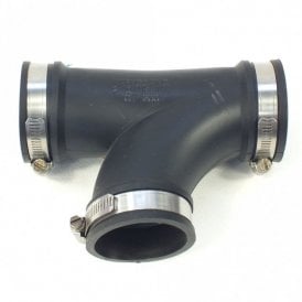 2" T Piece Rubber Boot Eazy Connector
