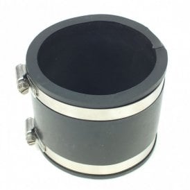 3 Inch Straight Flexible Rubber Boot Eazy Connector