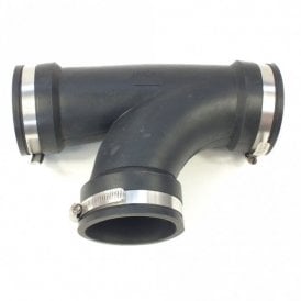 3" T Piece Rubber Boot Connector