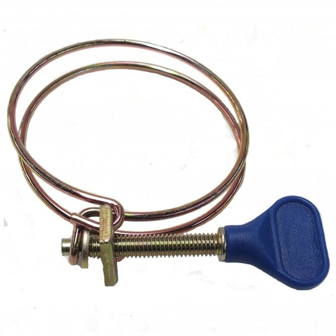 Kockney Koi Yamitsu Dark blue Handle 40-60mm Double Wire Flexible Hose Pipe Clip