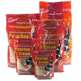 Floating Fish Food Pond Sticks Peaches and Cream 