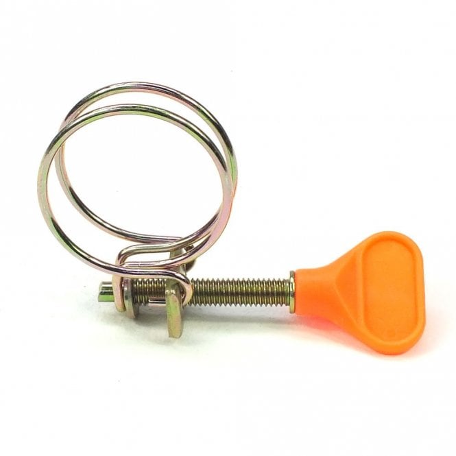 Kockney Koi Yamitsu Orange Handle Double Wire Flexible Hose Pipe Clip
