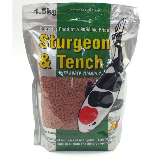 Kockney Koi Yamitsu Sinking Sturgeon And Tench Bottom Feeder Fish Food 20kg