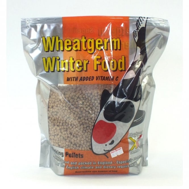 Kockney Koi Yamitsu Sinking Winter Wheatgerm Fish Food Pellets 2KG