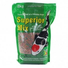Superior Mix Floating Fish Food Pellet 2Kg