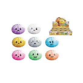 Mini Glitter Surprise Squishy Bao Bun - Colour Assortment.