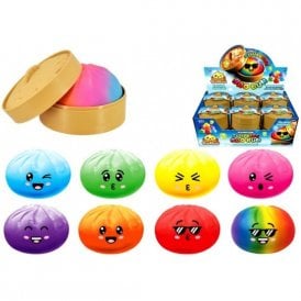 Rainbow Surprise Squishy Bao Bun Colour Assortment