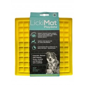 LickiMat Classic Playdate Yellow