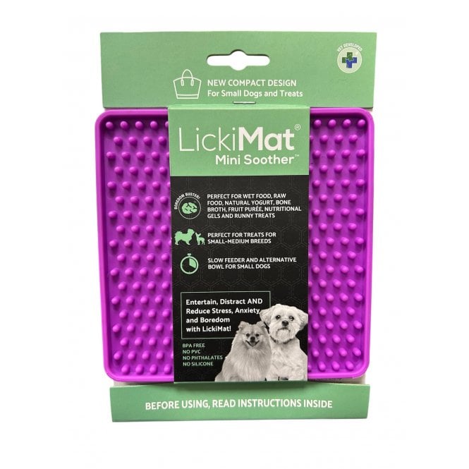 LickiMat  Dog Mini Soother Purple 