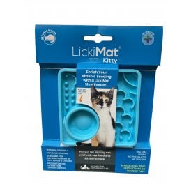 LickiMat Kitty - Slow Feeding Lick Mat 
